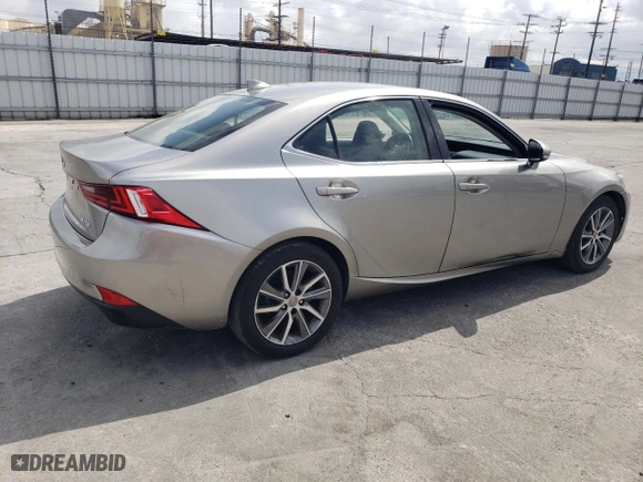 2015 Lexus IS 250 with VIN JTHBF1D28F5074303, listed as a Copart auction lot 51494995 with 101,747 mi miles and Salvage Title. Bid and sale history available at carsss.com. Image 3.
