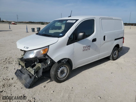 2015 Chevrolet City Express Cargo Van LT with VIN 3N63M0ZN7FK696130, listed as a Copart auction lot 84722344 with 27,421 mi miles and Salvage Title. Bid and sale history available at carsss.com. Image 1.