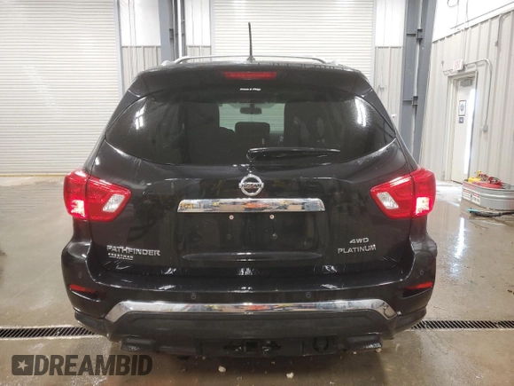 2018 Nissan Pathfinder SL z VIN 5N1DR2MM1JC626412, wystawiony jako Copart lot #88557915 z przebiegiem 62 818 mil mil oraz Szkoda całkowita • Salvage title. Historia ofert i sprzedaży dostępna na DreamBid. Obrazek 6.
