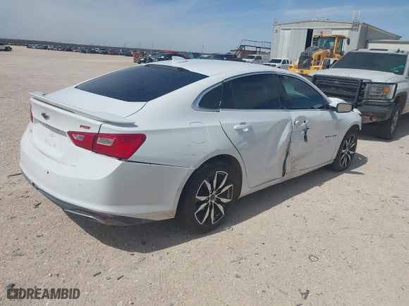 2024 Chevrolet Malibu RS with VIN 1G1ZG5ST7RF203655, listed as a IAAI auction lot 41815020 with 13,517 mi miles. Bid and sale history available at carsss.com. Image 4.