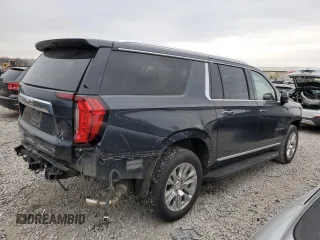2022 GMC Yukon XL Denali with VIN 1GKS2JKL6NR140707, listed as a Copart auction lot 41795115 with 68,190 mi miles and Salvage Title. Bid and sale history available at carsss.com. Image 3.