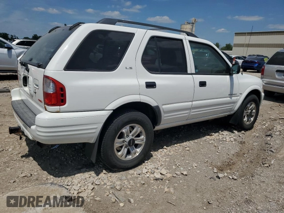 2001 Isuzu Rodeo S with VIN 4S2DM58W414330847, listed as a Copart auction lot 64028134 with 160,027 mi miles and Clean title. Bid and sale history available at DreamBid. Image 3.