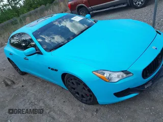 2014 Maserati Quattroporte GTS z VIN ZAM56PPA5E1082901, wystawiony jako IAAI lot #42023213 z przebiegiem 88 899 mil mil oraz . Historia ofert i sprzedaży dostępna na DreamBid. Obrazek 1.