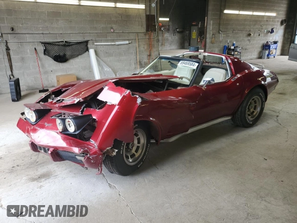 1977 Chevrolet Corvette with VIN 1Z37X7S438954, listed as a Copart auction lot 69469584 with 6,678 mi miles and Clean title. Bid and sale history available at DreamBid. Image 1.