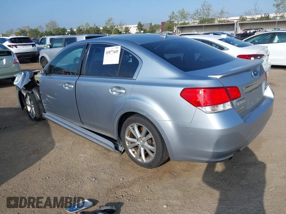 2013 Subaru Legacy Limited with VIN 4S3BMBK60D3010056, listed as a IAAI auction lot 41877445 with 138,524 mi miles and . Bid and sale history available at DreamBid. Image 3.