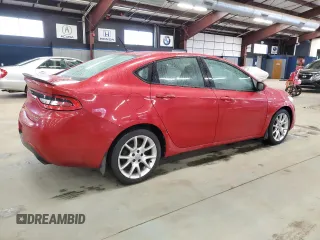 2013 Dodge Dart Rallye with VIN 1C3CDFBH1DD122831, listed as a Copart auction lot 51438605 with 86,220 mi miles and Clean Title. Bid and sale history available at carsss.com. Image 3.
