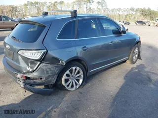 2013 Audi Q5 Premium Plus with VIN WA1LFBFP9DA046108, listed as a IAAI auction lot 41735110 with 142,410 mi miles. Bid and sale history available at carsss.com. Image 3.