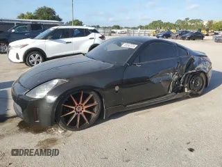 2003 Nissan 350Z Touring with VIN JN1AZ34D93T111709, listed as a Copart auction lot 65592225 with 140,094 mi miles and Salvage title. Bid and sale history available at DreamBid. Image 1.
