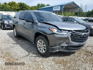 2020 Chevrolet Traverse LS with VIN 1GNERFKW4LJ128179, listed as a Copart auction lot 67110854 with 104,919 mi miles and Salvage Title. Bid and sale history available at carsss.com. Image 4.