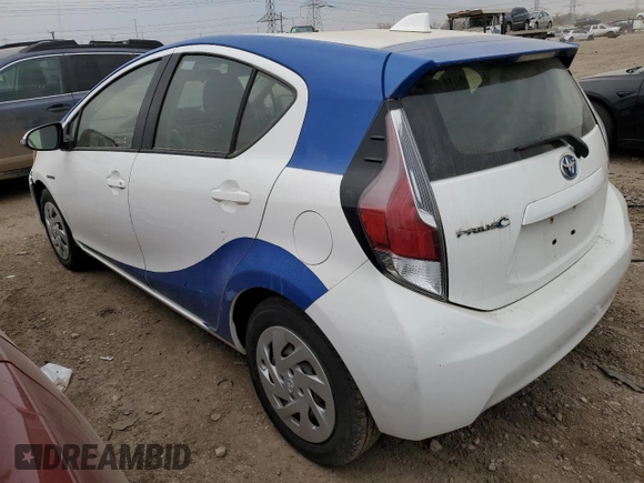 2016 Toyota Prius One with VIN JTDKDTB3XG1122648, listed as a Copart auction lot 51676575 with 115,081 mi miles and Clean Title. Bid and sale history available at DreamBid. Image 2.