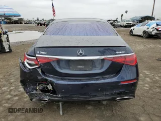 2022 Mercedes-Benz S 500 z VIN W1K6G6DB5NA110800, wystawiony jako Copart lot #48789035 z przebiegiem Nie podano mil oraz Szkoda całkowita • Salvage title. Historia ofert i sprzedaży dostępna na DreamBid. Obrazek 6.