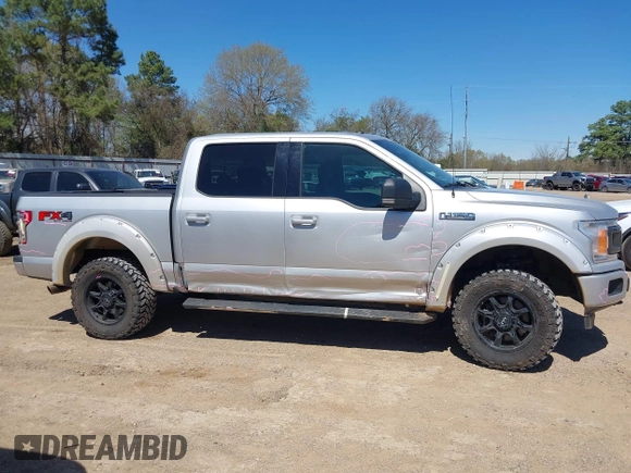 2018 Ford F-150 XL with VIN 1FTEW1EG1JKD53868, listed as a IAAI auction lot 41808028 with 117,568 mi miles and . Bid and sale history available at DreamBid. Image 13.