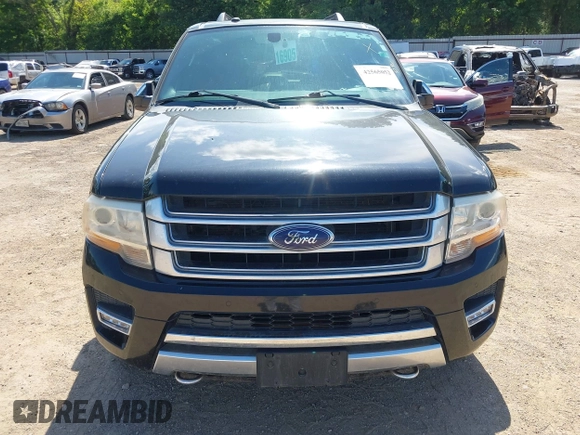 2017 Ford Expedition Max Platinum z VIN 1FMJK1MT4HEA54579, wystawiony jako IAAI lot #42565052 z przebiegiem Nie podano mil oraz . Historia ofert i sprzedaży dostępna na DreamBid. Obrazek 6.
