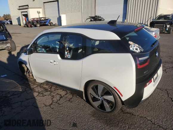 2016 BMW i3 z VIN WBY1Z4C59GV506222, wystawiony jako Copart lot #79509464 z przebiegiem 84 453 mil mil oraz Szkoda całkowita • Salvage title. Historia ofert i sprzedaży dostępna na DreamBid. Obrazek 2.