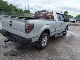 2009 Ford F-150 STX with VIN 1FTRX12859FA89537, listed as a IAAI auction lot 41907796 with 381,603 mi miles. Bid and sale history available at carsss.com. Image 4.