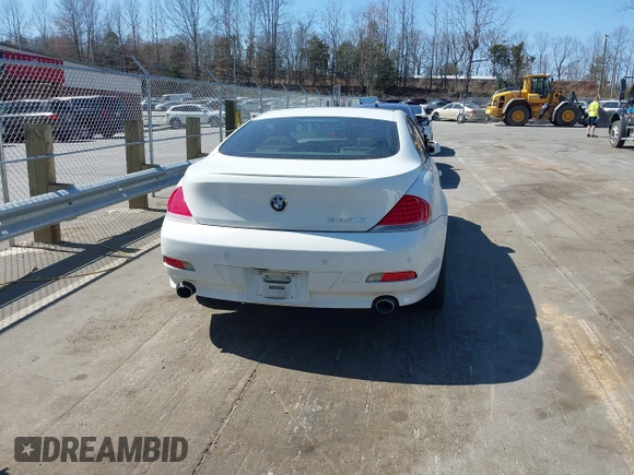 2005 BMW 6 Series 645Ci with VIN WBAEH73465B191566, listed as a IAAI auction lot 41790186 with Not Provided miles and . Bid and sale history available at carsss.com. Image 16.