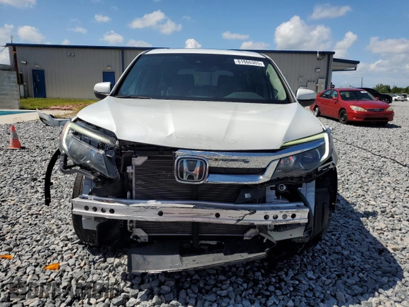 2021 Honda Pilot EX-L with VIN 5FNYF6H52MB090375, listed as a Copart auction lot 61666305 with 24,073 mi miles and Salvage title. Bid and sale history available at DreamBid. Image 5.