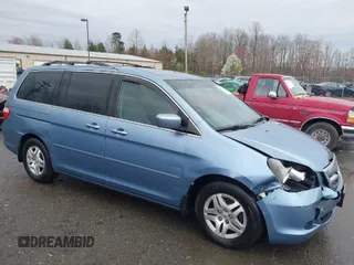 2007 Honda Odyssey EX с VIN 5FNRL38407B136986, выставлен на аукционе IAAI как лот 41868820 с пробегом 160 375 миль миль и . История ставок и продаж доступна на DreamBid. Изображение 1.