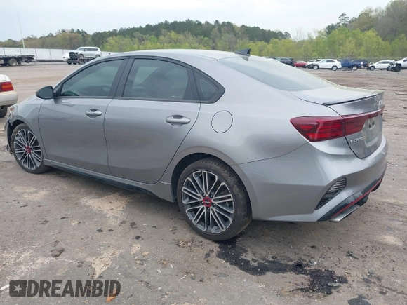 2023 Kia Forte GT with VIN 3KPF44AC1PE681401, listed as a IAAI auction lot 41884000 with 25,211 mi miles and . Bid and sale history available at carsss.com. Image 3.