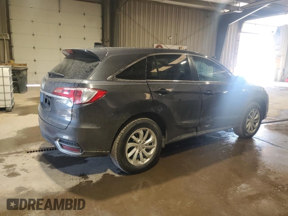 2016 Acura RDX Tech Pkg with VIN 5J8TB4H59GL002757, listed as a Copart auction lot 48546155 with 77,590 mi miles and Salvage Title. Bid and sale history available at carsss.com. Image 3.