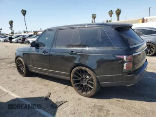 2018 Land Rover Range Rover HSE z VIN SALGS2SV4JA513012, wystawiony jako Copart lot #49463955 z przebiegiem 56 904 mil mil oraz Szkoda całkowita • Salvage title. Historia ofert i sprzedaży dostępna na DreamBid. Obrazek 2.