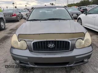 2003 Hyundai Sonata GLS with VIN KMHWF35HX3A866677, listed as a Copart auction lot 74620514 with 0 mi miles and Salvage Title. Bid and sale history available at carsss.com. Image 5.
