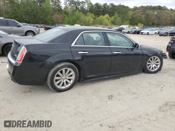 2013 Chrysler 300 with VIN 2C3CCAET3DH510023, listed as a Copart auction lot 53820875 with 211,182 mi miles and Salvage Title. Bid and sale history available at carsss.com. Image 3.