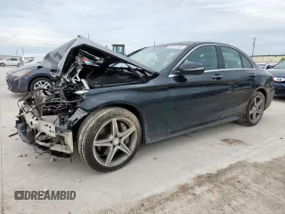 2016 Mercedes-Benz C 300 Luxury with VIN 55SWF4KB2GU110217, listed as a Copart auction lot 60351365 with Not provided miles and Salvage title. Bid and sale history available at DreamBid. Image 1.