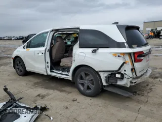 2022 Honda Odyssey EX with VIN 5FNRL6H59NB018877, listed as a Copart auction lot 47428685 with 65,333 mi miles and Salvage Title. Bid and sale history available at DreamBid. Image 2.