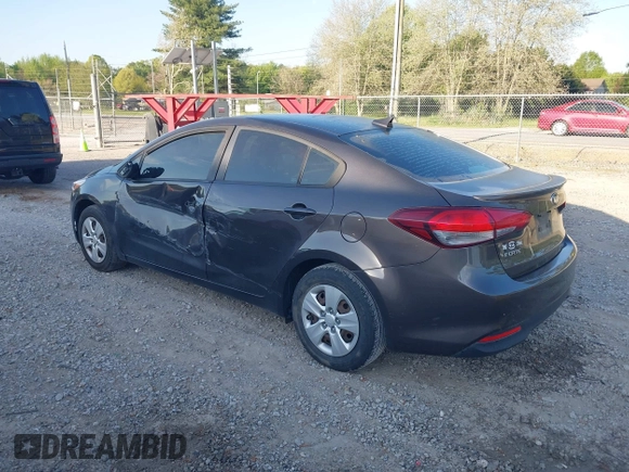 2018 Kia Forte LX with VIN 3KPFL4A70JE182702, listed as a IAAI auction lot 42043345 with 105,451 mi miles and . Bid and sale history available at DreamBid. Image 3.