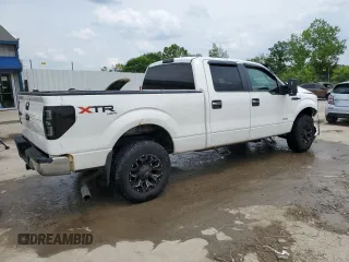 2012 Ford F-150 XL with VIN 1FTFW1ET3CFA97536, listed as a Copart auction lot 60842665 with 136,127 mi miles and Salvage title. Bid and sale history available at DreamBid. Image 3.