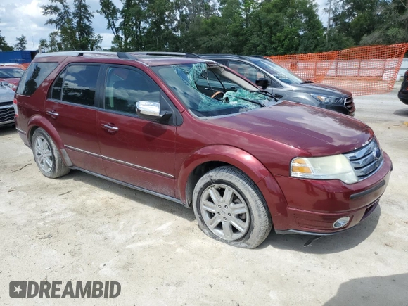 2008 Ford Taurus X Limited z VIN 1FMDK06W98GA36582, wystawiony jako Copart lot #58540015 z przebiegiem 95 228 mil mil oraz Szkoda całkowita • Salvage title. Historia ofert i sprzedaży dostępna na DreamBid. Obrazek 4.