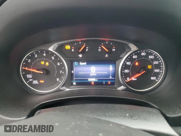 2021 GMC Terrain SLE with VIN 3GKALTEV5ML386042, listed as a Copart auction lot 56867875 with 63,859 mi miles and Salvage title. Bid and sale history available at DreamBid. Image 9.