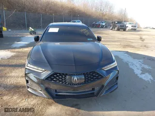 2023 Acura TLX Type S with VIN 19UUB7F06PA002711, listed as a IAAI auction lot 41641648 with 1 mi miles. Bid and sale history available at carsss.com. Image 11.