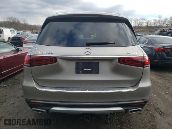 2020 Mercedes-Benz GLS with VIN 4JGFF5KE3LA292932, listed as a Copart auction lot 67631672 with 19,311 mi miles. Bid and sale history available at carsss.com. Image 6.