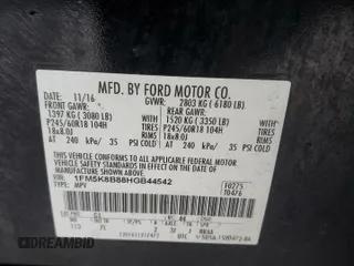 2017 Ford Explorer with VIN 1FM5K8B88HGB44542, listed as a Copart auction lot 43625775 with 134,918 mi miles and Salvage title. Bid and sale history available at DreamBid. Image 13.