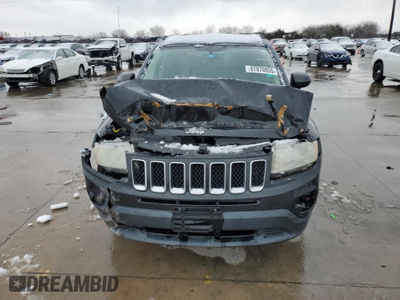 2011 Jeep Compass with VIN 1J4NT1FAXBD138041, listed as a Copart auction lot 87870855 with 184,549 mi miles and Clean Title. Bid and sale history available at carsss.com. Image 5.