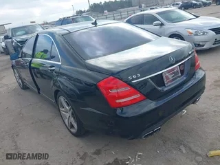 2013 Mercedes-Benz S-Class S 63 AMG with VIN WDDNG7EB1DA504597, listed as a IAAI auction lot 41505669 with 123,429 mi miles. Bid and sale history available at carsss.com. Image 3.