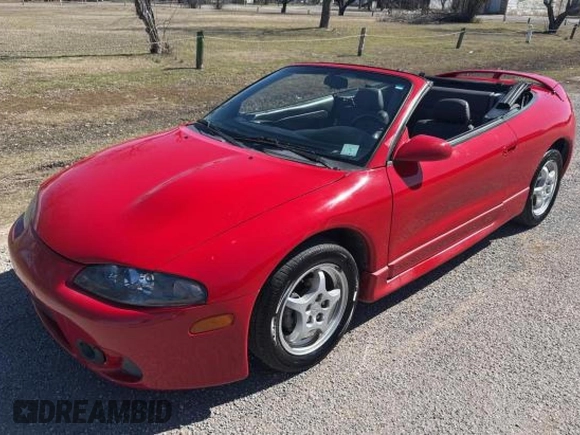 1998 Mitsubishi Eclipse GS with VIN 4A3AX35G7WE012565, listed as a Copart auction lot 47090225 with 91,716 mi miles and Clean Title. Bid and sale history available at carsss.com. Image 2.
