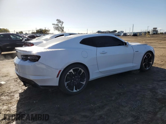 2023 Chevrolet Camaro LT1 with VIN 1G1FF1R71P0154430, listed as a Copart auction lot 44086135 with 13,368 mi miles and Salvage Title. Bid and sale history available at DreamBid. Image 3.