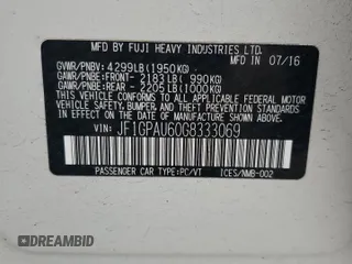 2016 Subaru Impreza Special Sports Limited z VIN JF1GPAU60G8333069, wystawiony jako Copart lot #43545005 z przebiegiem 131 004 mil mil oraz Szkoda całkowita • Salvage title. Historia ofert i sprzedaży dostępna na DreamBid. Obrazek 16.
