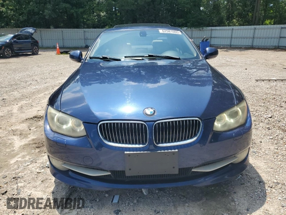 2011 BMW 3 Series 328i with VIN WBAKE3C51BE441707, listed as a Copart auction lot 62581005 with 132,115 mi miles and Salvage title. Bid and sale history available at DreamBid. Image 5.