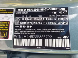 2025 Mercedes-Benz GLC 300 z VIN W1NKM4HB7SF357792, wystawiony jako IAAI lot #42177374 z przebiegiem 982 mil mil oraz . Historia ofert i sprzedaży dostępna na DreamBid. Obrazek 9.