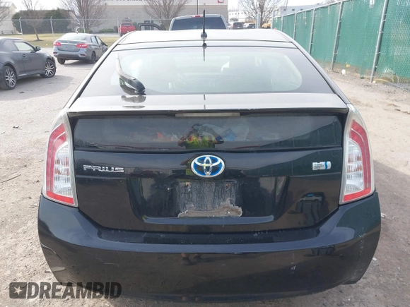 2014 Toyota Prius Four with VIN JTDKN3DU2E0362685, listed as a IAAI auction lot 41820346 with 186,394 mi miles and . Bid and sale history available at DreamBid. Image 16.
