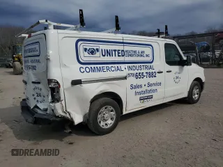 2018 Nissan NV SV with VIN 1N6AF0KY2JN814125, listed as a Copart auction lot 48872765 with 123,301 mi miles and Salvage Title. Bid and sale history available at carsss.com. Image 3.