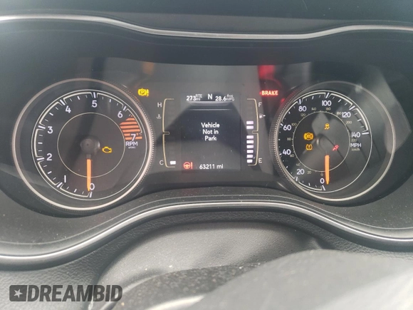 2019 Jeep Cherokee Latitude Plus with VIN 1C4PJLLB6KD466814, listed as a Copart auction lot 49403735 with 63,211 mi miles and Salvage Title. Bid and sale history available at DreamBid. Image 9.