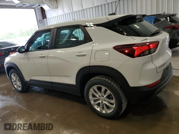 2021 Chevrolet TrailBlazer LS with VIN KL79MMS25MB154275, listed as a Copart auction lot 54921474 with 21,767 mi miles and Salvage Title. Bid and sale history available at DreamBid. Image 2.
