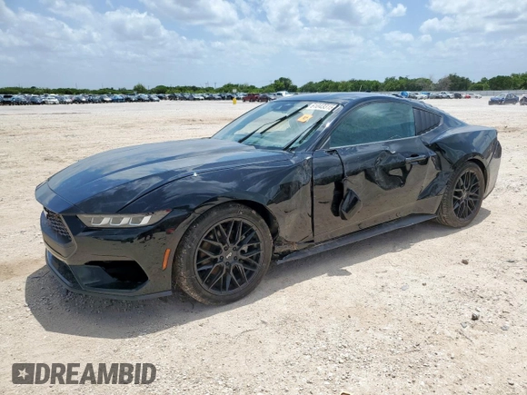 2024 Ford Mustang EcoBoost с VIN 1FA6P8TH8R5121211, выставлен на аукционе Copart как лот 61043315 с пробегом Не указан миль и Списание • Salvage title. История ставок и продаж доступна на DreamBid. Изображение 1.