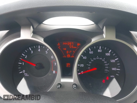 2013 Nissan Juke S with VIN JN8AF5MR1DT207448, listed as a IAAI auction lot 42702355 with 144,397 mi miles and . Bid and sale history available at DreamBid. Image 7.