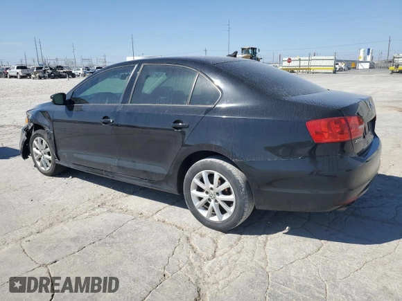 2011 Volkswagen Jetta Sedan SE w/Convenience & Sunroof PZEV with VIN 3VWDZ7AJ7BM345398, listed as a Copart auction lot 48942375 with 141,882 mi miles and Salvage Title. Bid and sale history available at carsss.com. Image 2.